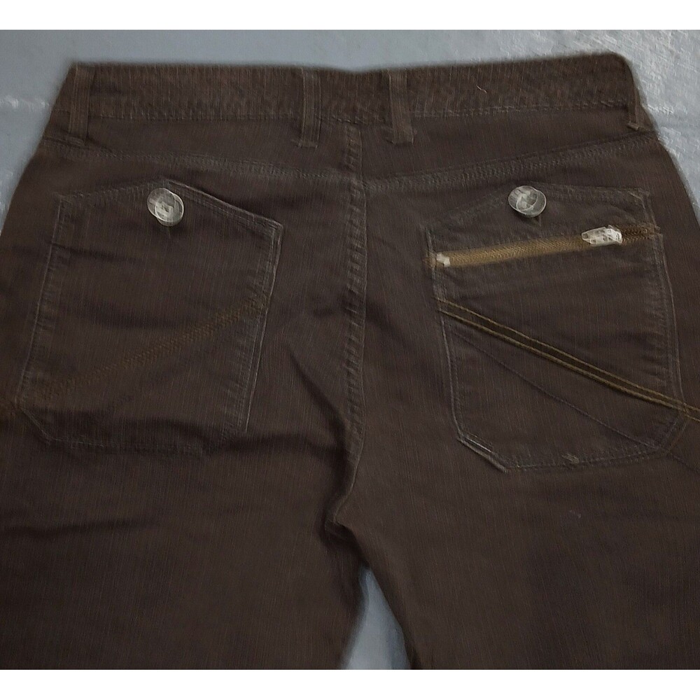 🔥🔥ON SALE Vintage Brooklyn Industries Brown Textured Pants Men's 34 Wide leg